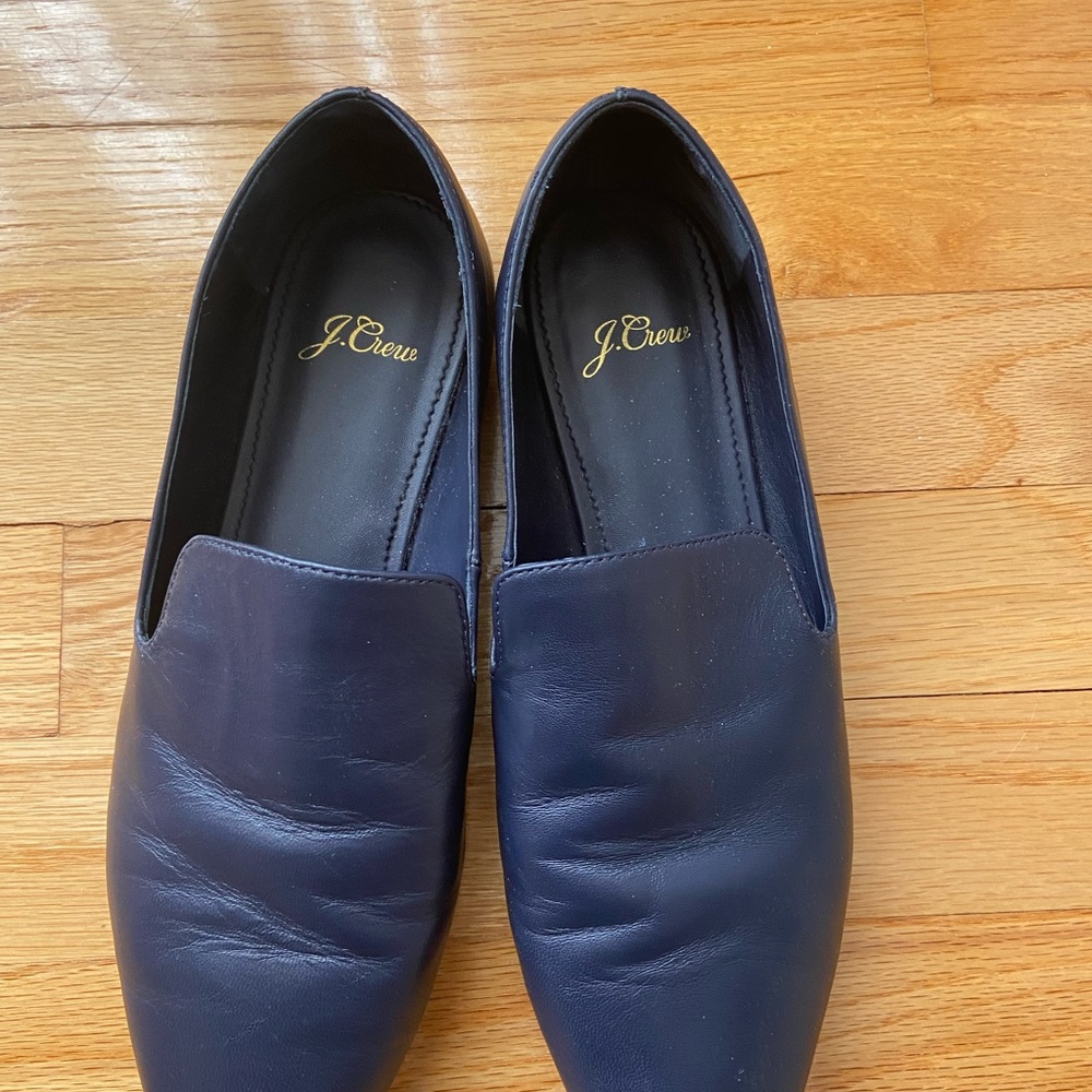 J. CREW Bennet Unstructured Leather Loafers - Picture 11 of 12